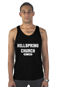 Hillspring College Workout mens tank top