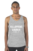 Load image into Gallery viewer, Hillspring College Workout mens tank top
