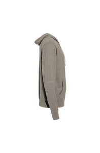 AD Collection Heathered French Terry Full-Zip Hooded Sweatshirt