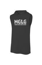 Load image into Gallery viewer, MGLG (MAKE GOD LOOK GOOD) Sleeveless Hoodie
