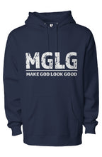 Load image into Gallery viewer, MGLG (Make God Look Good) heavyweight pullover hoodie
