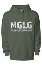 Load image into Gallery viewer, MGLG (Make God Look Good) heavyweight pullover hoodie
