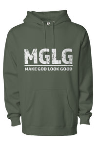 MGLG (Make God Look Good) heavyweight pullover hoodie