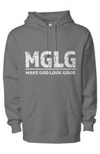 Load image into Gallery viewer, MGLG (Make God Look Good) heavyweight pullover hoodie
