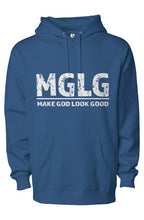 Load image into Gallery viewer, MGLG (Make God Look Good) heavyweight pullover hoodie
