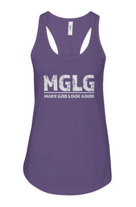 Women's MGLG (Make God Look Good) Ideal Racerback Tank