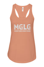 Load image into Gallery viewer, Women&#39;s MGLG (Make God Look Good) Ideal Racerback Tank
