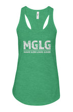 Load image into Gallery viewer, Women&#39;s MGLG (Make God Look Good) Ideal Racerback Tank
