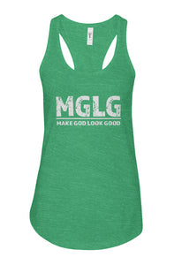 Women's MGLG (Make God Look Good) Ideal Racerback Tank