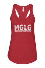 Load image into Gallery viewer, Women&#39;s MGLG (Make God Look Good) Ideal Racerback Tank
