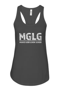 Women's MGLG (Make God Look Good) Ideal Racerback Tank