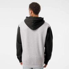 Load image into Gallery viewer, AD Collection Grey Heather/ Black Heavyweight Hoodie
