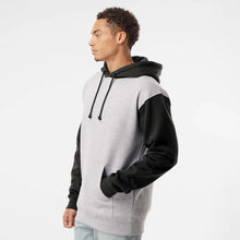 Load image into Gallery viewer, AD Collection Grey Heather/ Black Heavyweight Hoodie
