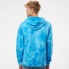 Load image into Gallery viewer, AD Collection Unisex Tie Dye Aqua Blue Hoodie
