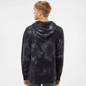 AD Collection Unisex Tie Dye Black Hoodie