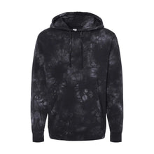 Load image into Gallery viewer, AD Collection Unisex Tie Dye Black Hoodie
