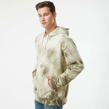 Load image into Gallery viewer, AD Collection Unisex Tie Dye Olive Hoodie
